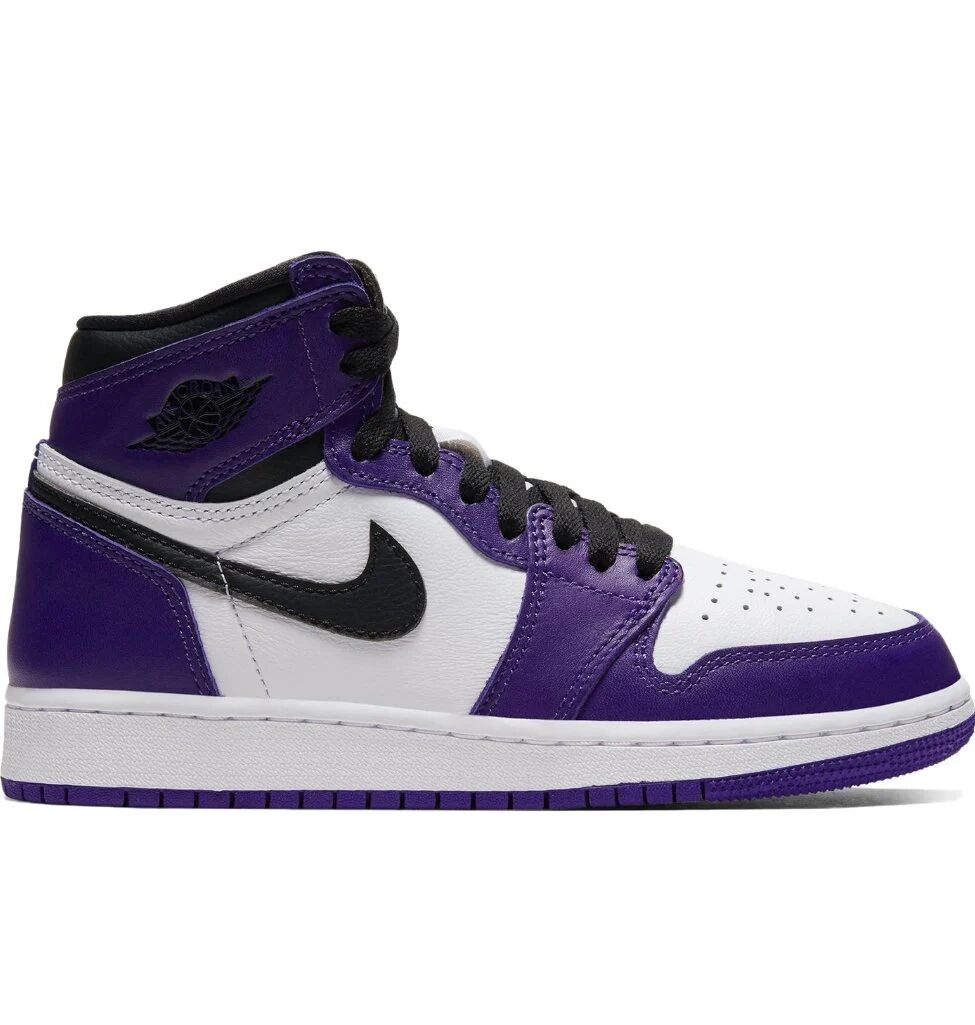Nike Kids Jordan 1 High Court Purple (Gs) - purple - Kids