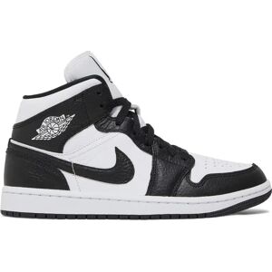 Nike Jordan 1 Mid Split Black White (W) - Size: UK 5.5 - EU 39 - Size: UK 5.5 - EU 39 - US  8W - black - female - Size: UK 5.5 - EU 39 - US  8W