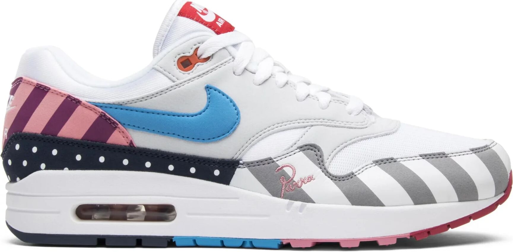 Nike Air Max 1 Parra (2018) - Size: UK 8.5- EU 43 - Size: UK 8.5- EU 43- - multicolour - Size: UK 8.5- EU 43- US 9.5