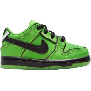 Kids Nike Sb Dunk Low The Powerpuff Girls Buttercup (Td) - Size: UK 4.5K - EU 21 - Size: UK 4.5K - EU 21 - - green - Kids - Size: UK 4.5K - EU 21 - US 5C