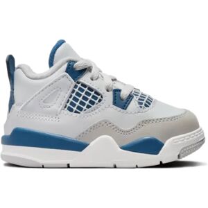 Nike Kids - Jordan 4 Retro Military Blue (2024) (Td) - Size: UK 9.5 - EU 27 - Size: UK 9.5 - EU 27 - - blue - Kids - Size: UK 9.5 - EU 27 - US 10C