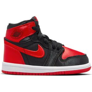 Nike Kids Jordan 1 Retro High Og Satin Bred (Td) - Size: UK 2.5K - EU 18.5 - Size: UK 2.5K - EU 18.5 - - red - Kids - Size: UK 2.5K - EU 18.5 - US 3C