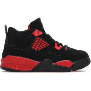 Nike Toddlers Jordan 4 Retro Red Thunder (Td) - Size: UK 4.5K - EU 21 - - black - Kids - Size: UK 4.5K - EU 21 - US 5C*