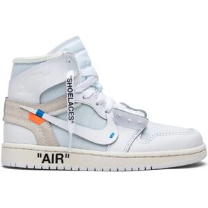 Nike Kids Jordan 1 Retro High Off-White White (Gs) - Size: UK 4- EU 36.5 - Size: UK 4- EU 36.5- - white - Kids - Size: UK 4- EU 36.5- US 4.5Y