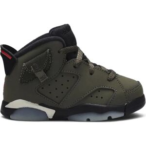 Nike Toddlers Jordan 6 Retro Travis Scott (Td) - Size: UK 6.5K - EU 23.5 - - green - Kids - Size: UK 6.5K - EU 23.5 - US 7C