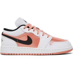 Nike Kids Jordan 1 Low White Light Madder Root (Gs) - Size: UK 5.5- EU 38.5 - Size: UK 5.5- EU 38.5- - pink - Kids - Size: UK 5.5- EU 38.5- US 6Y