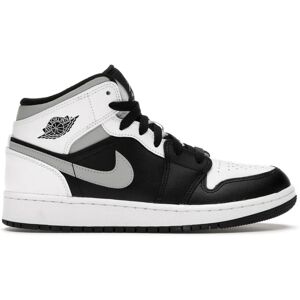 Nike Kids Jordan 1 Mid White Shadow (Gs) - Size: UK 4 - EU 36.5 - Size: UK 4 - EU 36.5 - - black - Kids - Size: UK 4 - EU 36.5 - US 4.5Y