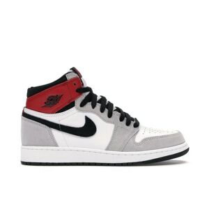 Nike Kids Jordan 1 Retro High Light Smoke Grey (Gs) - Size: UK 5.5- EU 38.5 - Size: UK 5.5- EU 38.5 - - grey - Kids - Size: UK 5.5- EU 38.5 - US 6Y