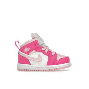 Nike Jordan 1 Mid White Fierce Pink (Td) - Size: UK 9.5 - EU 27 - Size: UK 9.5 - EU 27 - - pink - Kids - Size: UK 9.5 - EU 27 - US 10C