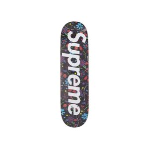 Supreme Airbrushed Floral Skateboard Deck Black - Black