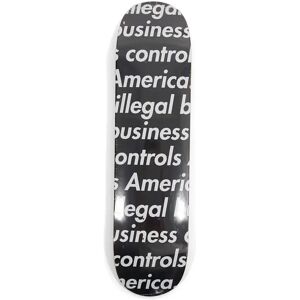 Supreme Illegal Business Skateboard Deck Black - Size: - - black - Size: -