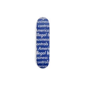 Supreme Illegal Business Skateboard Deck Blue - Size: - - blue - Size: -