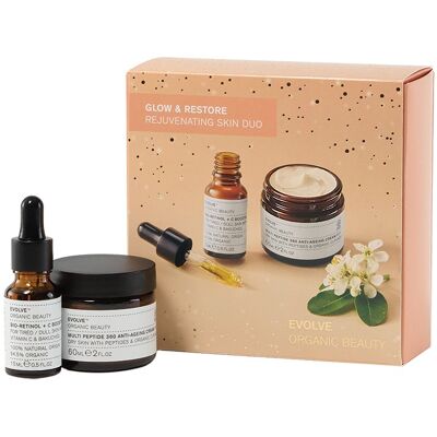Evolve Beauty Evolve Organic Beauty Glow & Restore (Worth £68!) Evolve Beauty Evolve Organic Beauty Glow & Restore (Worth £68!)