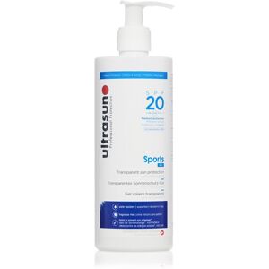 Ultrasun Transparent Sun Protections Sports Gel SPF20 (400ml) Ultrasun Transparent Sun Protections Sports Gel SPF20 (400ml)