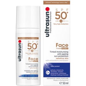 Ultrasun Face Tinted SPF 50+ 50ml - Honey Ultrasun Face Tinted SPF 50+ 50ml - Honey