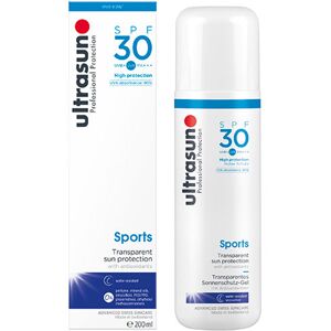 Ultrasun Transparent Sun Protection Sports Gel SPF 30 (200 ml) Ultrasun Transparent Sun Protection Sports Gel SPF 30 (200 ml)
