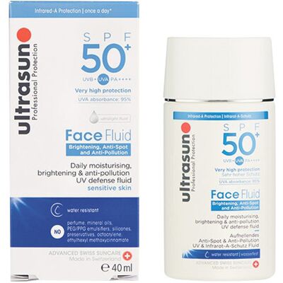 Ultrasun Face Fluid Brightening, Anti-Spot & Anti-Pollution SPF 50+ (40 ml) Ultrasun Face Fluid Brightening, Anti-Spot & Anti-Pollution SPF 50+ (40 ml)