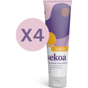Sekoa Jamaican Black Castor Oil Shampoo 250ml x 4 Pack Sekoa Jamaican Black Castor Oil Shampoo 250ml x 4 Pack