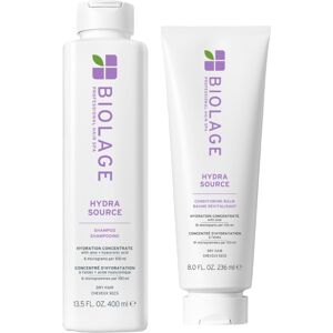 Biolage HydraSource Shampoo 400ml & Conditioning Balm 236ml Duo Biolage HydraSource Shampoo 400ml & Conditioning Balm 236ml Duo
