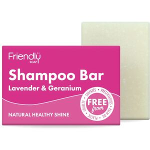 Friendly Soap Lavender & Geranium Shampoo Bar 95g Friendly Soap Lavender & Geranium Shampoo Bar 95g