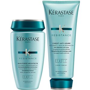 Kérastase Resistance Bain Force Architecte 250ml & Ciment Anti-Usure Kérastase Resistance Bain Force Architecte 250ml & Ciment Anti-Usure