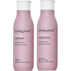 Living Proof Restore Shampoo 236ml & Restore Conditioner 236ml Duo Living Proof Restore Shampoo 236ml & Restore Conditioner 236ml Duo