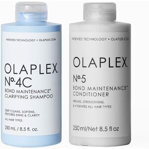Olaplex No.4C Bond Maintenance Clarifying Shampoo 250ml and No. 5 Bond Olaplex No.4C Bond Maintenance Clarifying Shampoo 250ml and No. 5 Bond