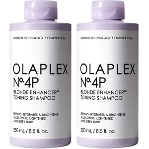 Olaplex No.4P Blonde Enhancer Toning Shampoo 250ml Double Olaplex No.4P Blonde Enhancer Toning Shampoo 250ml Double