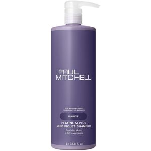 Paul Mitchell Platinum Plus Deep Violet Shampoo 1000ml Paul Mitchell Platinum Plus Deep Violet Shampoo 1000ml