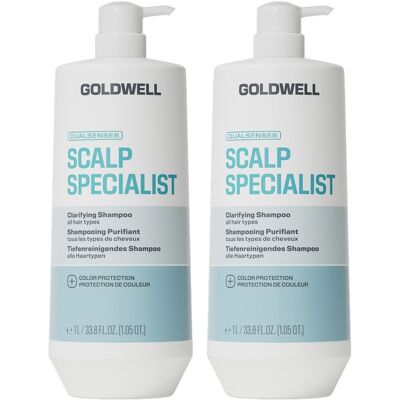 Goldwell Dualsenses Scalp Specialist Clarifying Shampoo 1000Ml Double Goldwell Dualsenses Scalp Specialist Clarifying Shampoo 1000Ml Double