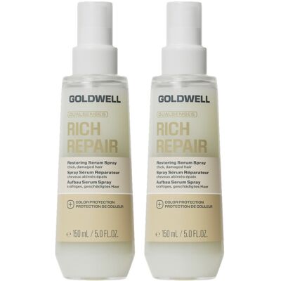Goldwell Dualsenses Rich Repair Restoring Serum Spray 150Ml Double Goldwell Dualsenses Rich Repair Restoring Serum Spray 150Ml Double
