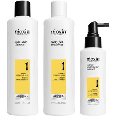 Nioxin Pro Clinical Scalp Hair Thickening System Kit 1 - Hair Thickening System Nioxin Pro Clinical Scalp Hair Thickening System Kit 1 - Hair Thickening System