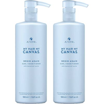 Alterna My Hair. My Canvas. Begin Again Curl Conditioner 976ml Double Alterna My Hair. My Canvas. Begin Again Curl Conditioner 976ml Double