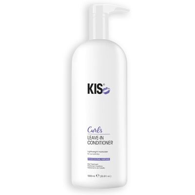 KIS Hair Care Curls Leave-In Conditioner - 1000ml KIS Hair Care Curls Leave-In Conditioner - 1000ml
