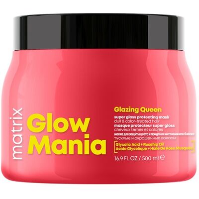Matrix Brand Glazing Queen Hair Mask - Super Gloss Protecting Mask for Color-Treated Hair Matrix Brand Glazing Queen Hair Mask - Super Gloss Protecting Mask for Color-Treated Hair