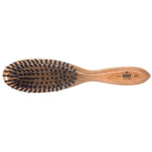 Kent Cherry Wood Black Bristle Hairbrush - LC22 Kent Cherry Wood Black Bristle Hairbrush - LC22