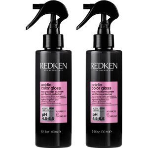 Redken Acidic Color Gloss Heat Protection Treatment 190ml Double Redken Acidic Color Gloss Heat Protection Treatment 190ml Double