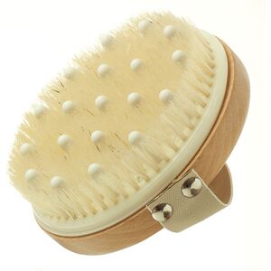 Hydrea London Hydréa London Combination Detox Massage Brush with Natural Bristles & Hydrea London Hydréa London Combination Detox Massage Brush with Natural Bristles &