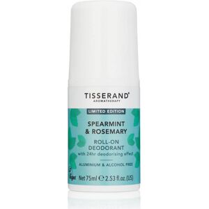 Tisserand Aromatherapy Spearmint & Rosemary Roll-On Deodorant 75ml Tisserand Aromatherapy Spearmint & Rosemary Roll-On Deodorant 75ml