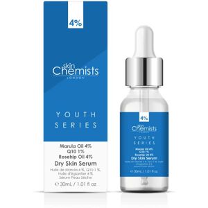 Skin Chemists skinChemists Dry Skin Marulua Oil 4%, Q10 1%, Rosehip Oil 4% 30ml Skin Chemists skinChemists Dry Skin Marulua Oil 4%, Q10 1%, Rosehip Oil 4% 30ml