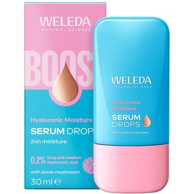 Weleda Hyaluronic Face Serum Drops with Snow Mushroom, Vegan, 30ml Weleda Hyaluronic Face Serum Drops with Snow Mushroom, Vegan, 30ml