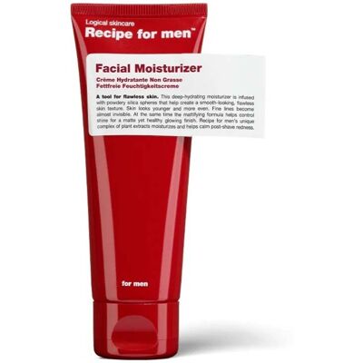 Recipe For Men Moisturizer 75ml - Facial Moisturizer Recipe For Men Moisturizer 75ml - Facial Moisturizer