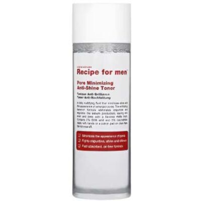 Recipe for Men Pore Minimizing Anti-Shine Toner - Toner Recipe for Men Pore Minimizing Anti-Shine Toner - Toner