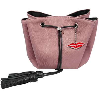 Donna May London Mini Lay Flat Makeup Bag Nude Donna May London Mini Lay Flat Makeup Bag Nude