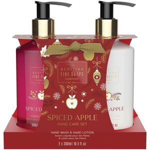 Scottish Fine Soaps Spiced Apple Hand Care Set 2 x 300ml Scottish Fine Soaps Spiced Apple Hand Care Set 2 x 300ml