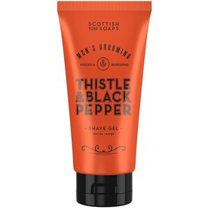 Scottish Fine Soaps Thistle & Black Pepper Shave Gel 150ml Tube Scottish Fine Soaps Thistle & Black Pepper Shave Gel 150ml Tube