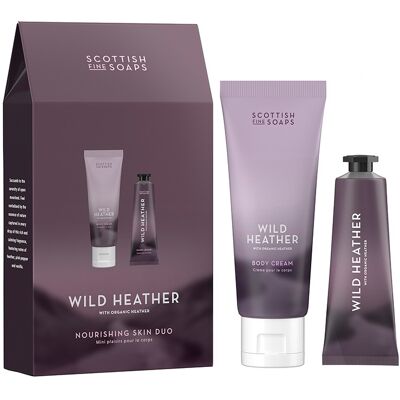 Scottish Fine Soaps Wild Heather Nourishing Skin Duo Set Scottish Fine Soaps Wild Heather Nourishing Skin Duo Set
