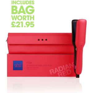 ghd Max - Wide Plate Hair Straightener in Radiant Red