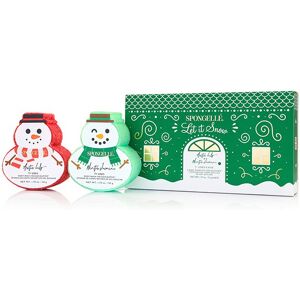 Spongelle Spongellé Let it Snow Body Wash Infused Buffers Gift Set, Arctic Lily Spongelle Spongellé Let it Snow Body Wash Infused Buffers Gift Set, Arctic Lily