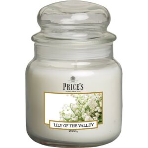 Price's Candles Medium Jar Candle - Lily of the Valley